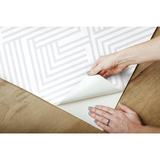 RoomMates Perplexing Peel & Stick Wallpaper